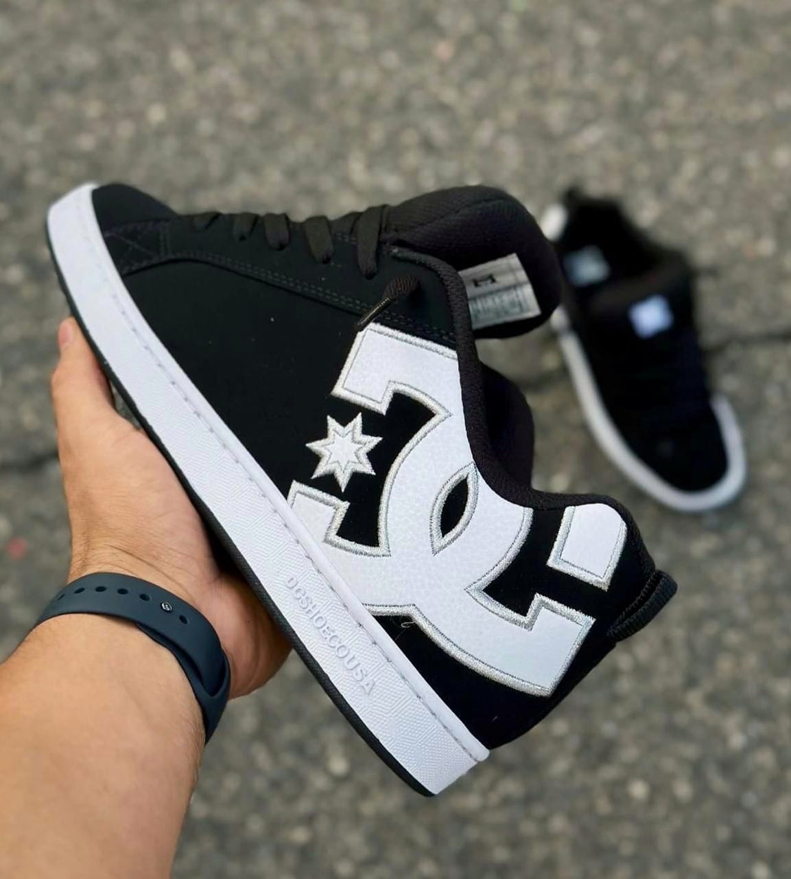 DC Shoes👾🔝Mt Negro Blanco